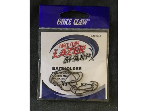 Eagle Claw - Lazer Sharp Baitholder Hooks