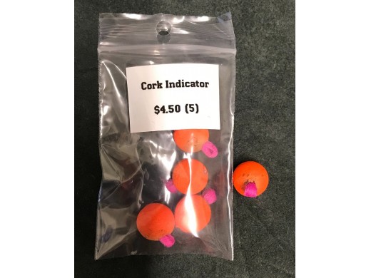 Cork Indicator - Fluorescent Orange