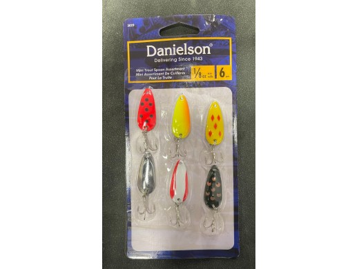Danielson - Mini trout Spoon Assortment