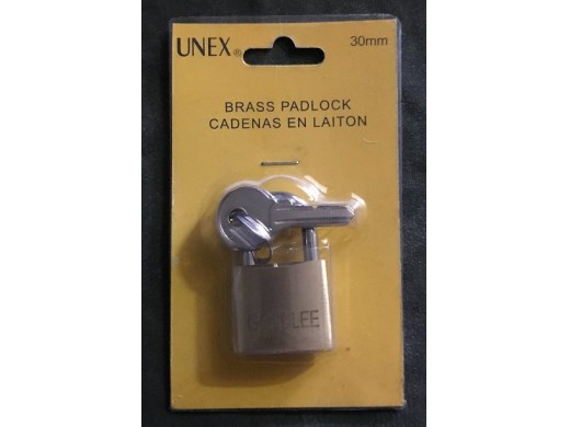 unex - Brass Padlock