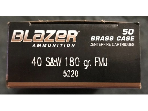 Blazer Ammunition - 40 S&W