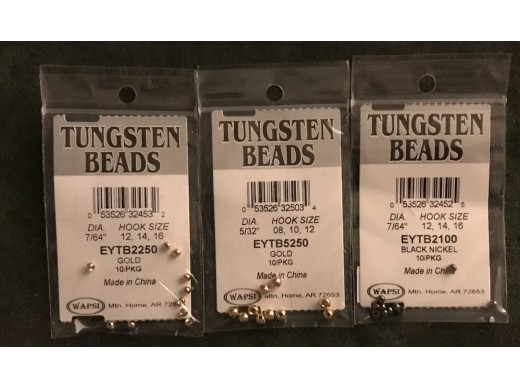 Tungsten Beads - 10 Pack