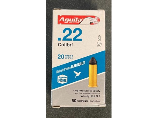 Aguila Ammunition - .22 Colibri