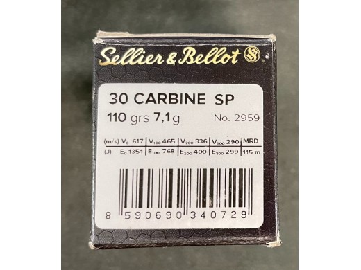 Sellier & Bellot - 30 Carbine SP